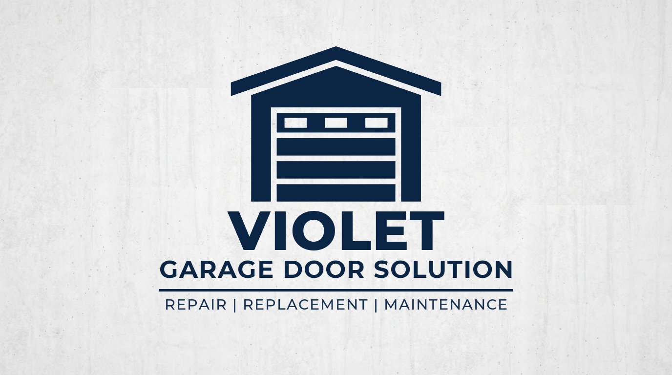 Violet Garage Door Solution Logo